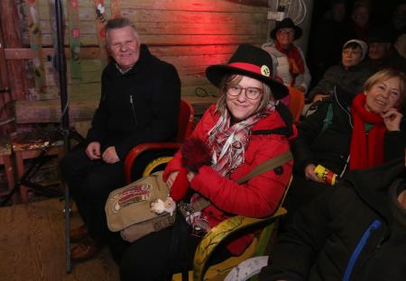 Otvoritev Razstave in pustni podcast 25 Foto Ljubo Vukelič